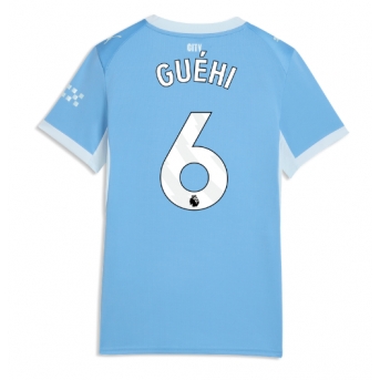 Manchester City Marc Guehi #6 Maglia Gara Casa Repliche 2026-27 Donna Maniche Corte